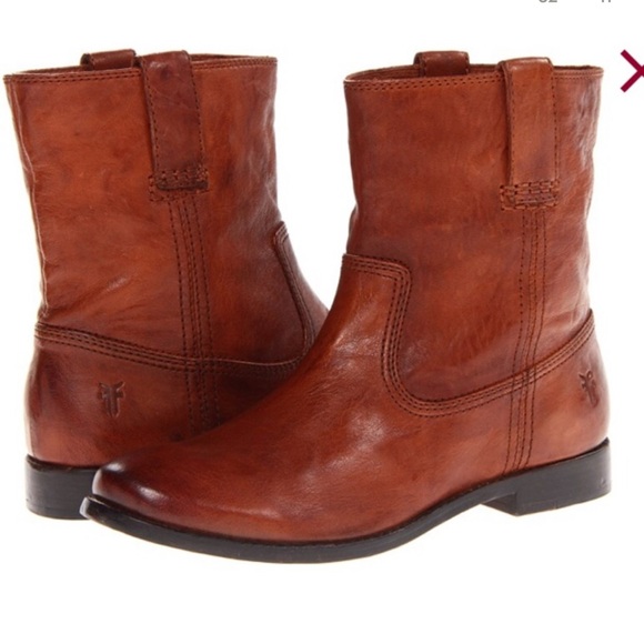 Frye Shoes - Frye size 8.5 Anna Shortie leather boots